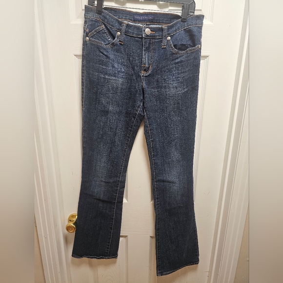 Rock & Republic Denim - Women's ROCK & REPUBLIC “Cassandra” Bootcut Jeans Size 10 Blue Denim